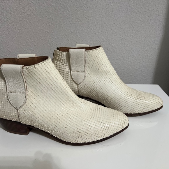 MOMA ankle booties Python leather Sz 37.5 - Picture 1 of 8